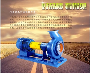 上海JL系列工藝流程漿料泵